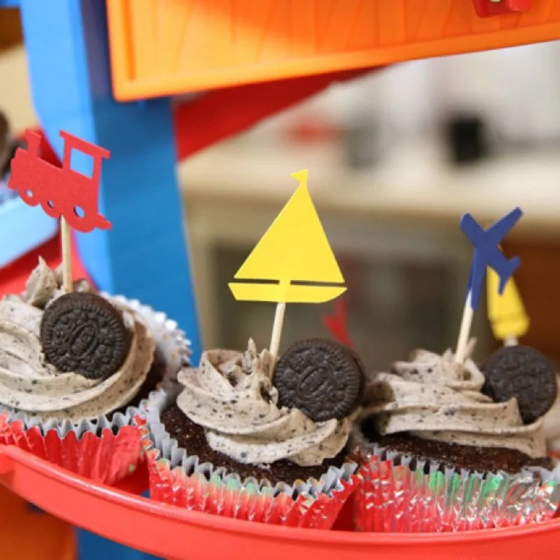 24 Adornos Para Cupcakes De Graduación, Selecciones De Cupcakes De Graduacion Para Decoracion De Cupcakes Suministros De Graduacion Para La Clase