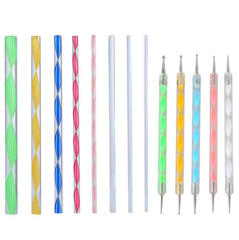 20/25pc Mandala Dotting Tools Set Pen Dotting Tools Mandala Stencil Ball Stylus Paint Tray for Painting Rocks, Coloring, Drawing