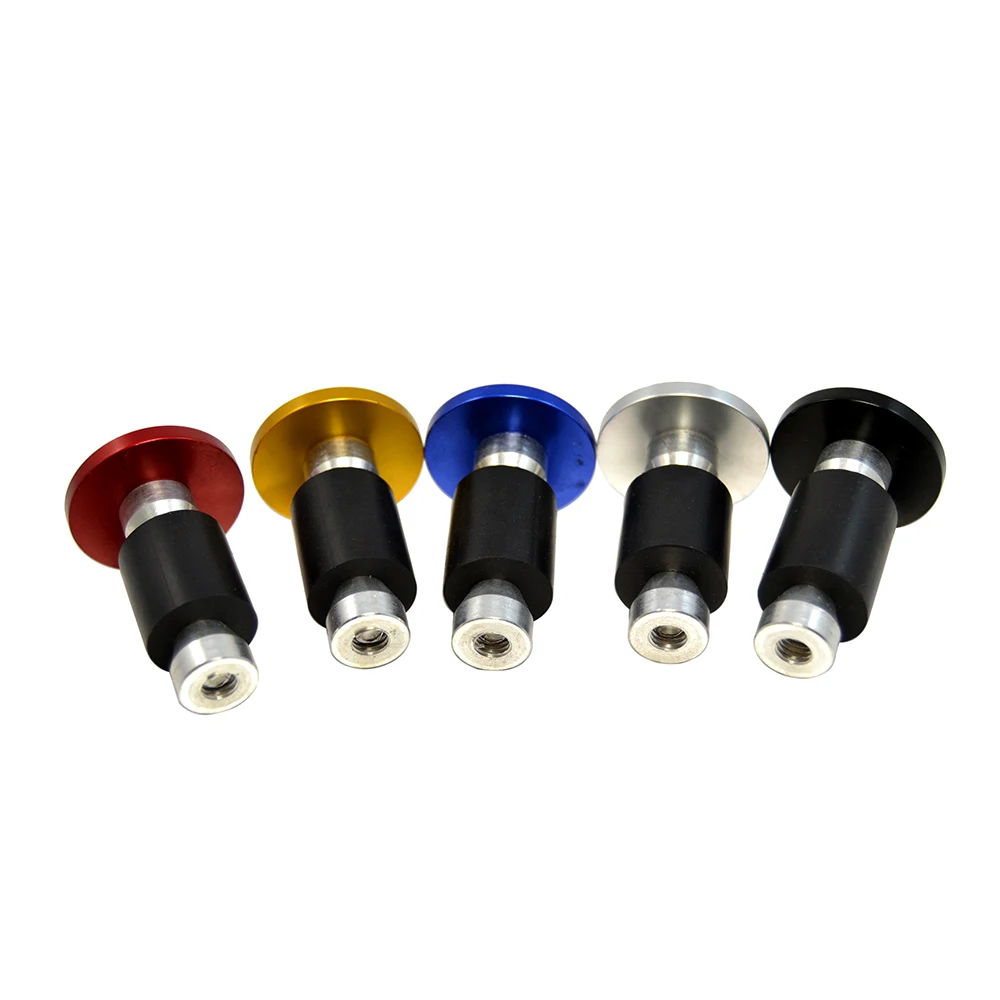 JAER CNC Motorcycle Handle Grip Plugs Ends Handlebar Cap Hand Grips Bar Ends Plugs
