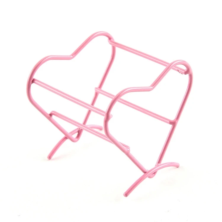 Pink Heart 1 шт. губка для макияжа, подставка для пудры, подставка для яиц, подставка для пудры, сушильный шкаф, органайзер, держатель для красивой полки, Настольный держатель для хранения, Прямая поставка - Цвет: Pink Heart