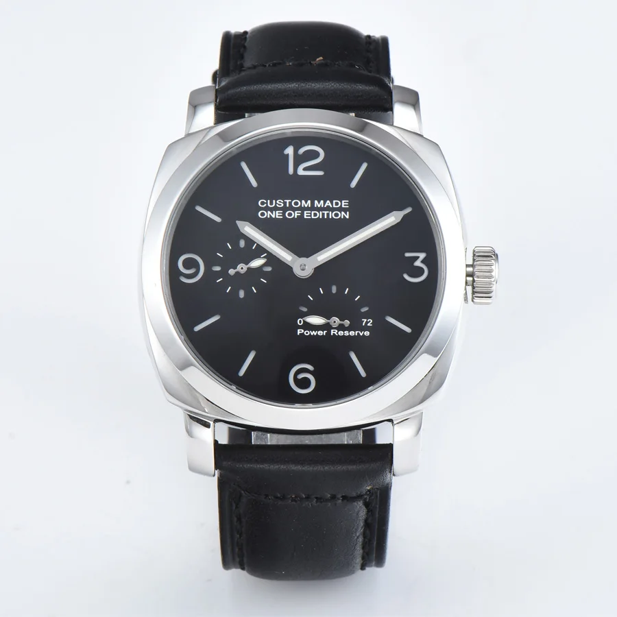 

watch men automatic mechanical watch Power reserve Luminous waterproof 316L Solid stainless steel 44MM NH24