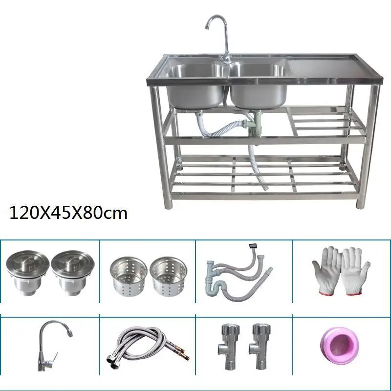 Number 2 Изысканные Tarjas Portatil кран Куба Para Afwasbak Lavello Cucina кухня De Cocina Fregadero Lavabo Pia Cozinha раковина для мытья посуды - Цвет: Number 2