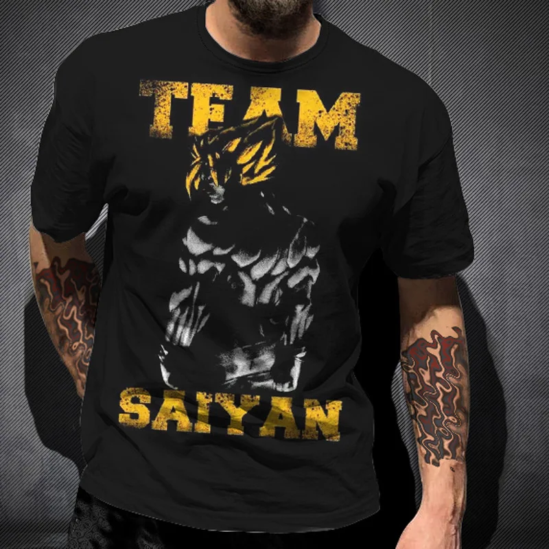 

Sports T-shirt Game Movie Pattern 3D Digital Printing Men's Sports T-shirt Fashion Crewneck Turtleneck T-shirt