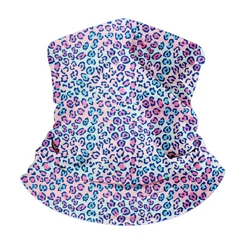 

Leopard Scarf Women 2020 Polyester Bandana Magic Neckerchief Versatility Caps Cycling Elastic Snood Scrunchie Headband Bufandas