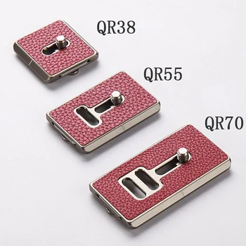 

FOTOBETTER Universal Quick Release Plate 38mm 55mm 70mm Ultra-thin Design for Canon 6D2, 5DIV, Sony A7R4 Nikon Z7