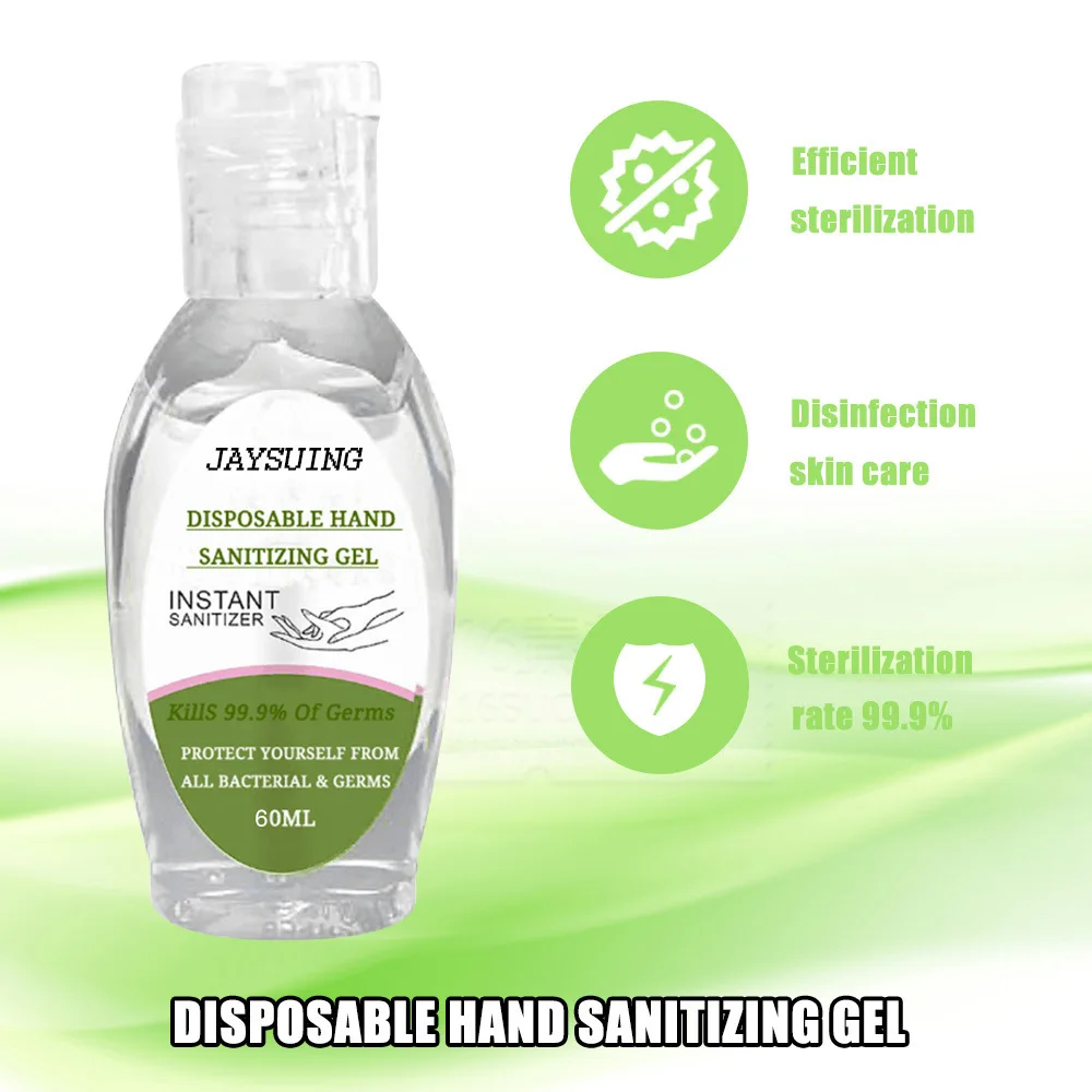 Hot Sale Daily Disinfection Gel Foam Bottle Amino Acid Bacterial Antibacterial Hand Wash Gel Disposable Hand Wash 60ml