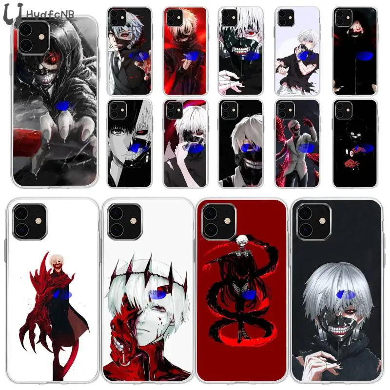 LJHYDFCNB Ghoul Anime Custom Photo High Quality Silicone Phone Case for iPhone 11 pro XS MAX 8 7 6 6S Plus X 5 5S SE XR cover | Мобильные