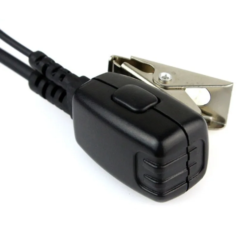 Hot 3C-PTT MIC G Shape Earpiece Headset for Sepura STP8000 Walkie Talkie Ham Radio Hf Transceiver Handy C1035A