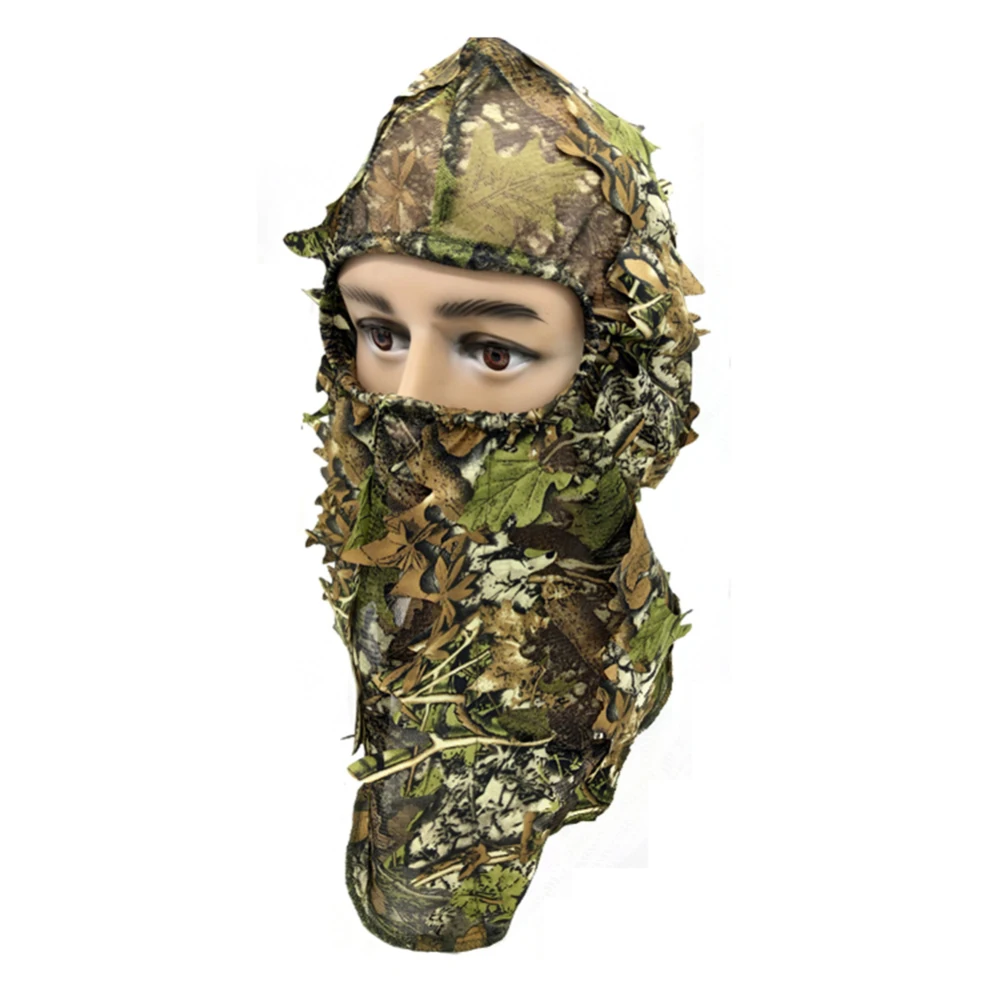 

Military Tactical Camouflage Scarf Outdoor Hunting Fishing 3d Mask Facial Full Face Jungle Muffler Camping Men Mask Cap Hat