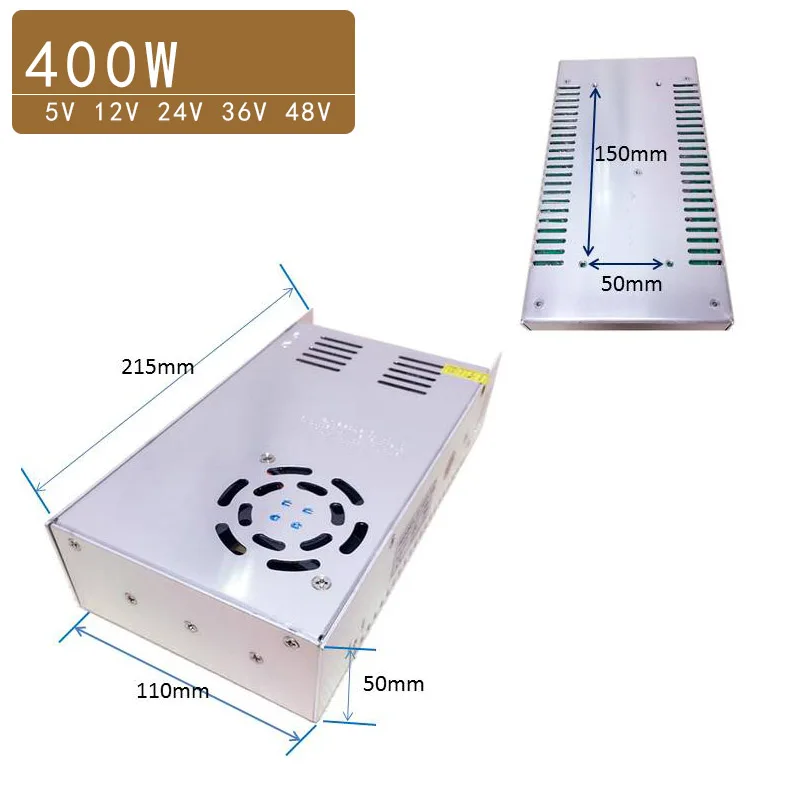12 В 24 в 36 в 42 в 48 в 60 в 300 Вт 350 Вт 360 Вт импульсный источник питания трансформатор переменного тока DC SMPS AC dc адаптер питания smps - Цвет: 400W
