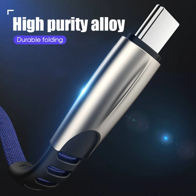 Кабель для телефона из сплава type-C Micro USB для Xiaomi Note 8 7 Pro USB кабель умный кабель для быстрой зарядки для samsung S10 USB устройств