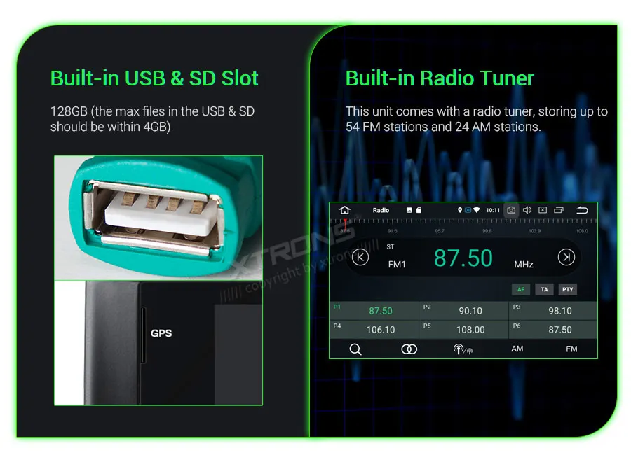 Clearance XTRONS 9"Android 9.0 Octa Core 4GB RAM 64GB ROM Car Multimedia GPS System for Mercedes Benz W245 W169 Viano & Vito W639 NO DVD 20