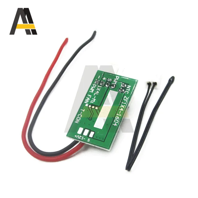 Contrôleur De Vitesse PWM 1 Canal Pour Ventilateur PC 12V - Potentiomètre 4 Broches, Compatible 3/4 Pins
