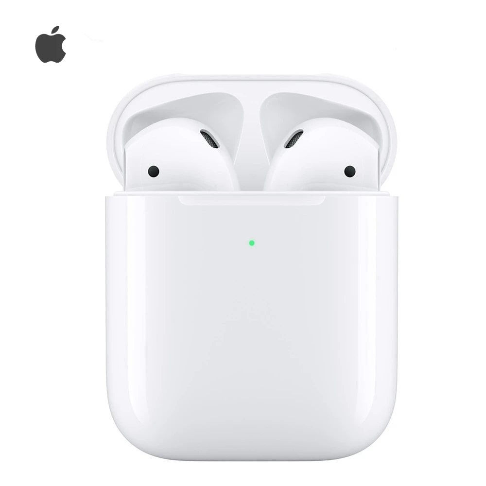 

Original Apple AirPods second generation wireless bluetooth earphones with wireless charging box for iPhone 7 8 1112 Plus iPad