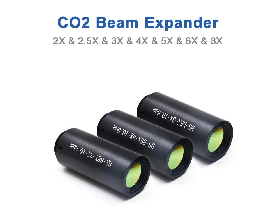 Expansor de feixe de laser co2, 10600nm,