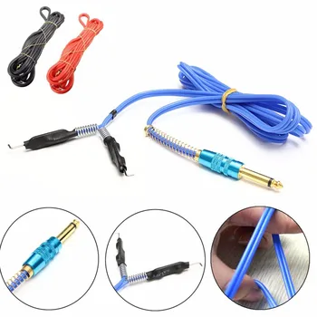 

1pcs Clip Cord Power Cable Tattoo Hook 1.7M Silicone Wire For Tattoo Machine/Gun Foot Pedal Switch Supply Accessory Power