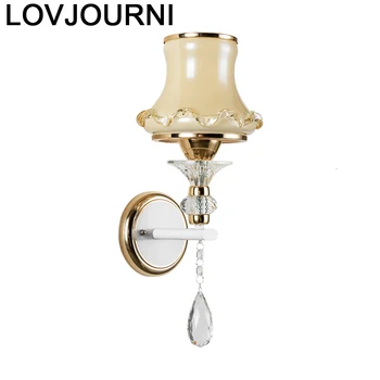 

Badkamer Verlichting Luminaria De Parede Lamp Crystal Wandlamp Aplique Luz Pared Applique Murale Luminaire Bedroom Wall Light