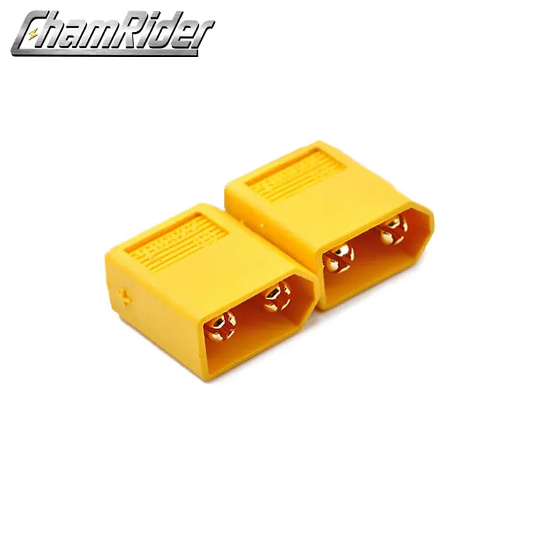 Комплект штекерных разъемов Amass XT60 XT90 папа и мама для монтажа панелей|connector male|kit