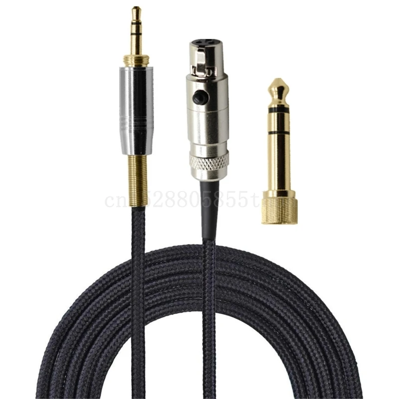 6.3/3.5mm Jack Headphone Cable Line Cord For Akg Q701 K702 K267 K712