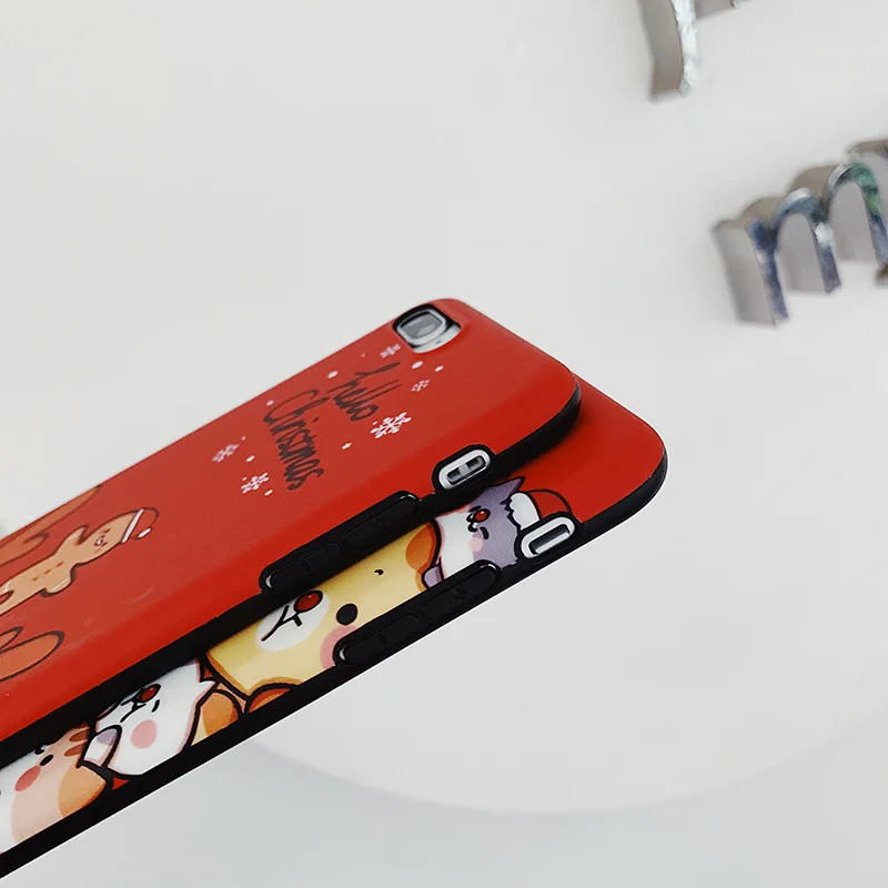 Рождественский торт человек чехол с лосем для iphone 11 Pro Max матовый чехол для телефона для iphone 6 7 8 Plus X XR XS Max чехол для телефона