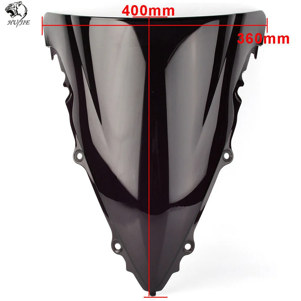 ABS Windscreen For Yamaha YZF-R6 YZF R6 600 2003 2004 2005 Double Bubble Motorcycle Windshield Iridium Wind Deflectors