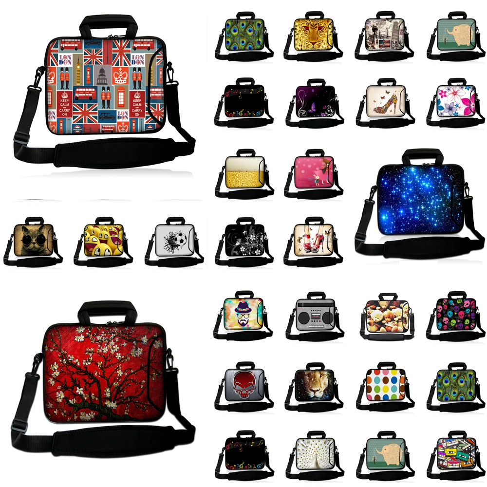

9.7 10.3 12.3 13 13.3 14 15.4 17.4Inch Laptop Messenger Bag Notebook Shoulder Strap Carry Pouch For Macbook Air Lenovo Huawei HP