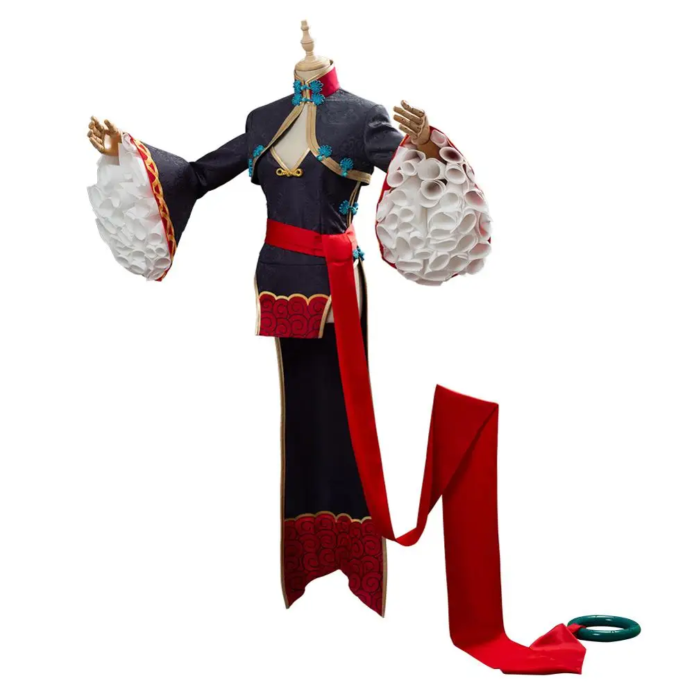 Косплей Fate Grand Order Shuten douji, карнавальный костюм, парик Kimino cheongsam, платье для взрослых женщин и девочек, костюм для вечеринки на Хэллоуин