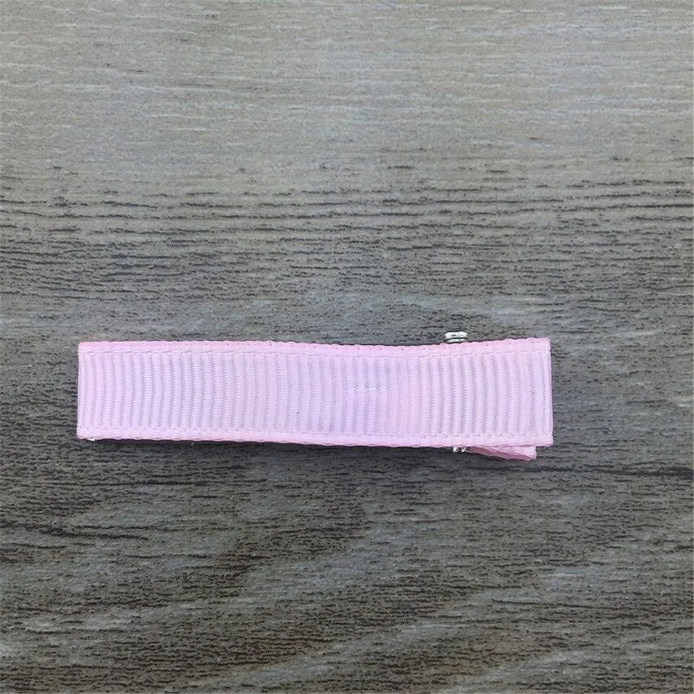 40 шт./компл. 11color смешанные цвета прекрасные заколки для волос для DIY лента для аксессуаров на подкладке Аллигатор зажим для волос цветок