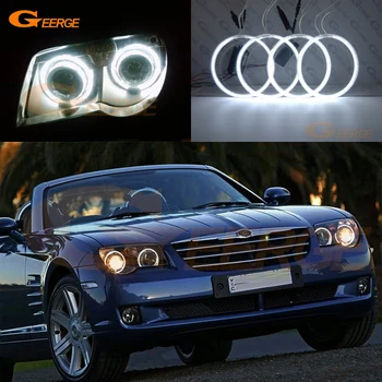 

For Chrysler Crossfire 2004 2005 2006 2007 2008 Excellent CCFLangel eyes kit Halo Ring Ultra bright illumination