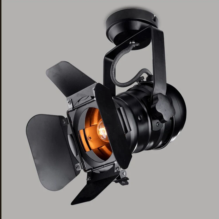 

Vintage Track Light Led Light Rack Industrial Light Suspension for The Store Clothing Shop Coffee Bar Track Lamp Track Fixtures