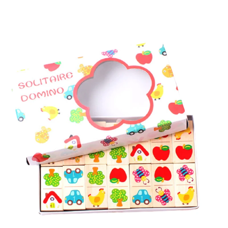 Монтессори детские развивающие игрушки 28 шт. деревянные когнитивные