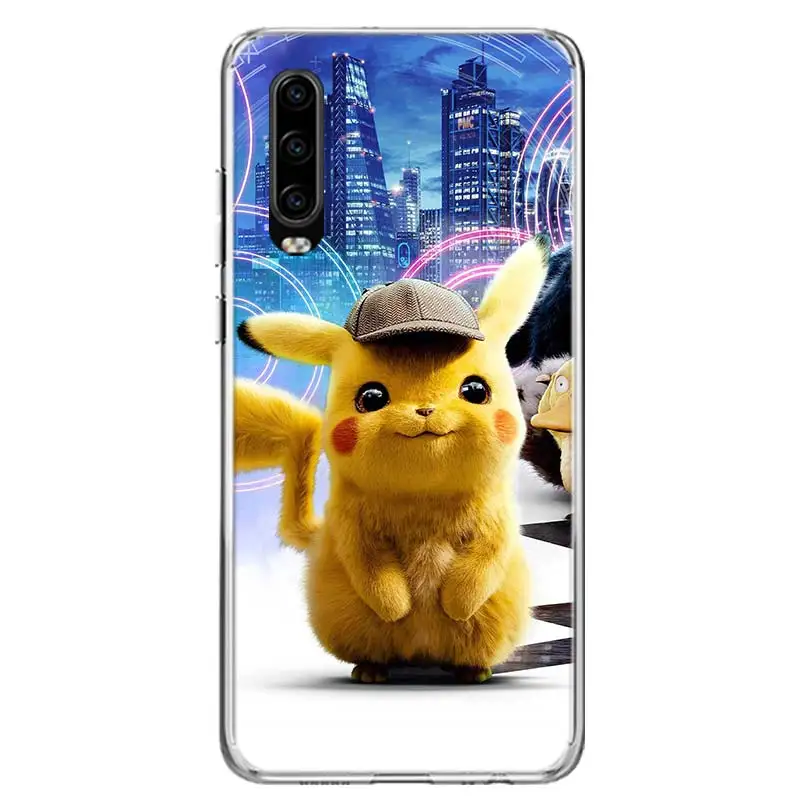 Пикачуэ обложка фильма чехол для телефона для huawei P30 P20 mate 30 20 10 Pro P10 Lite P Smart Z+ Coque Shell Capa - Цвет: TW003-9