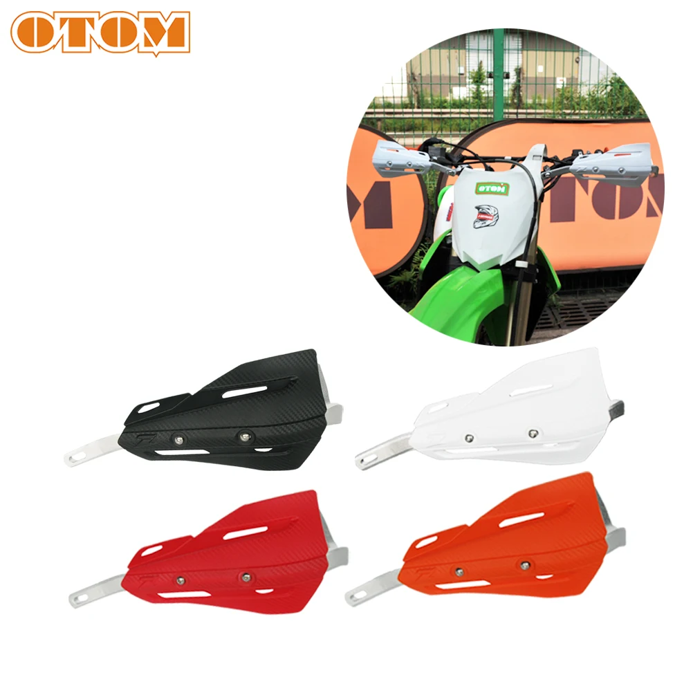

OTOM Motorcycle Handguard-21 Universal Aluminum Skeleton Multicolor Motocross Handlebar Protection Bar Accessory For CRF KXF YZF