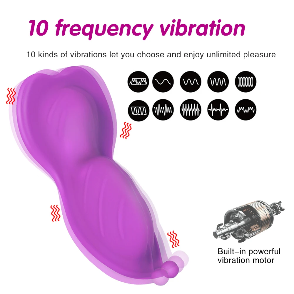 Wearable Butterfly Vibrator With App Control Wireless Panty Toy_voghion.com