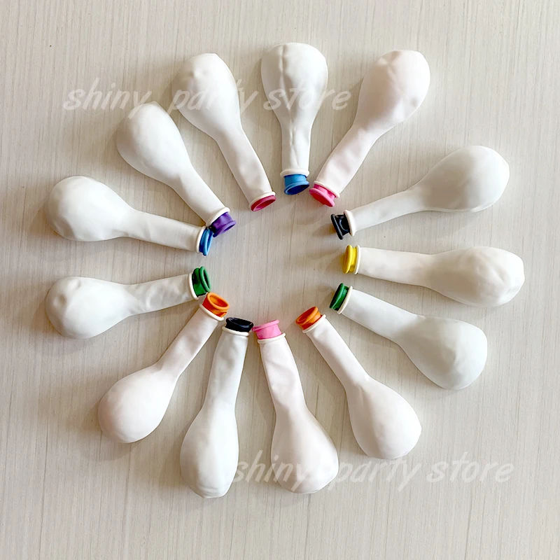 

Thickened Latex Balloons for Decoration, Double Layer Balloon, White, Pink, Tiffany, Blue, Colorful, Wedding, Birthday Party