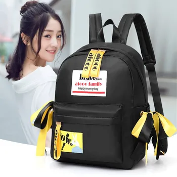 

New type of student bag female personality folding shoulder bag large capacity water-proof recreational travel sports backpack