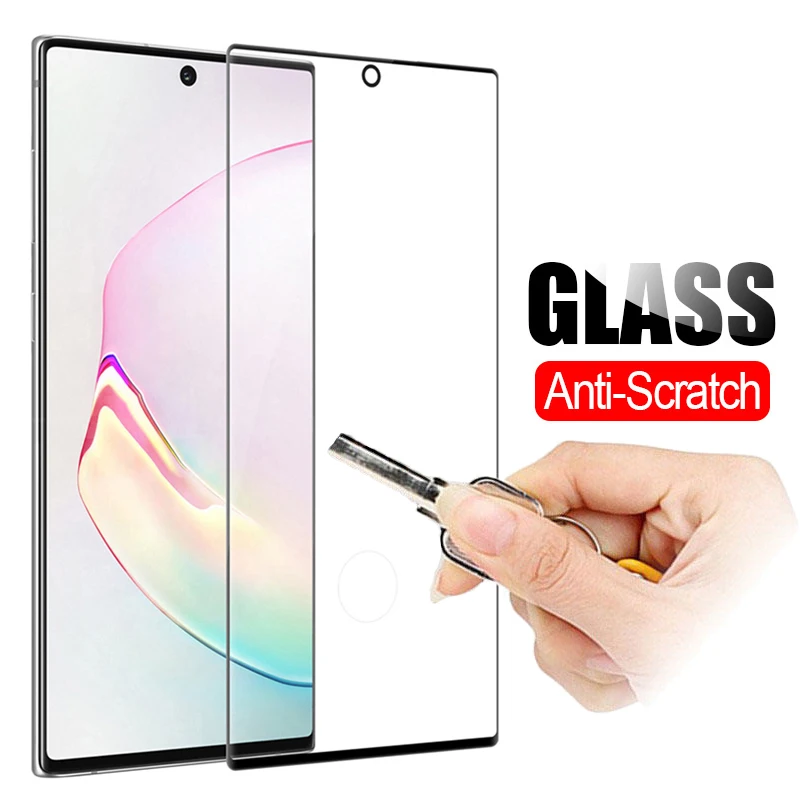 

Original 3D Protective Glass For Samsung Galaxy Note 10 Pro Tempered Glass on For Samsung Note 10 S10 Plus S 10 Note10 Plus Film