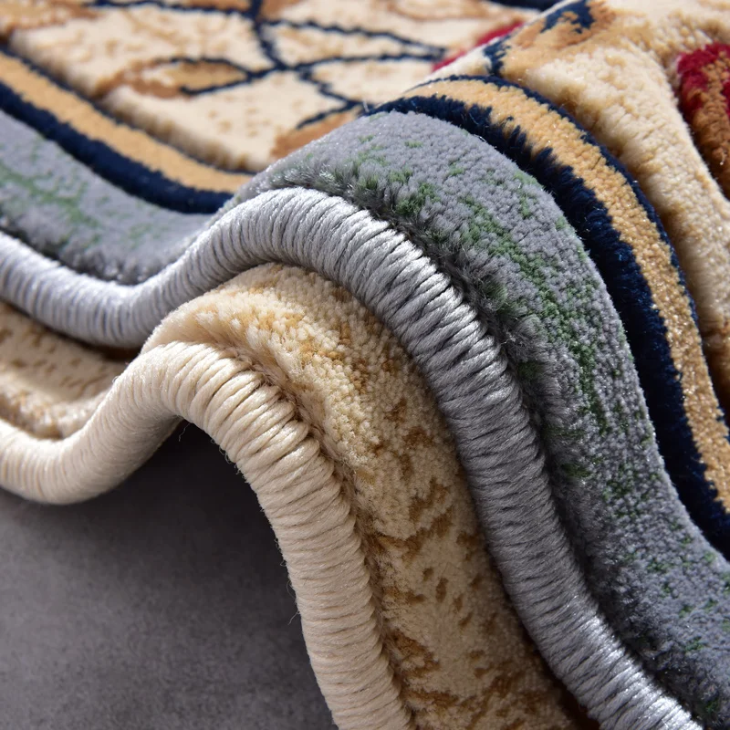 Гостиная сад пастель Овальный ковер домашний декор спальня диван подушка пол