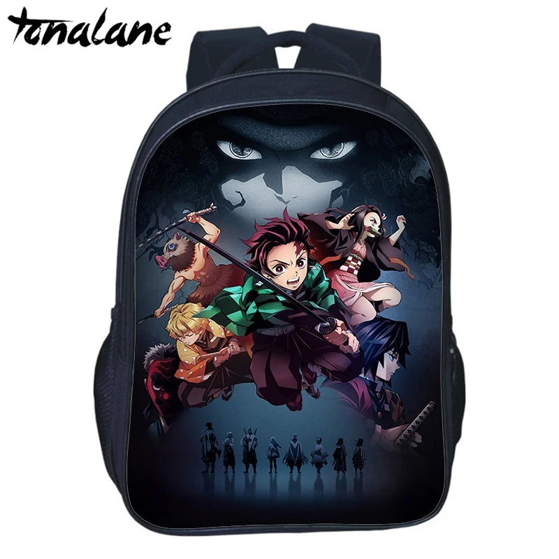 Аниме Demon Slayer Kimetsu No Yaiba рюкзак для подростков девочек мальчиков детские школьные сумки для женщин и мужчин Harajuku повседневные дорожные сумки - Цвет: 24