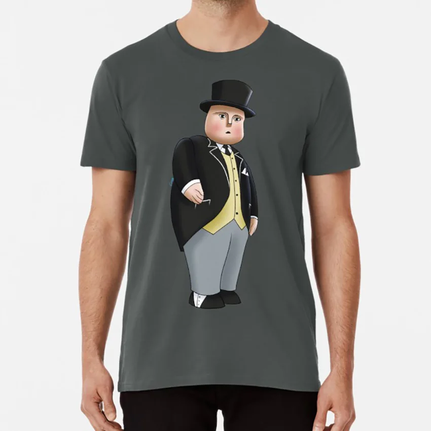 

The Fat Controller T shirt thomas trains controller fat island