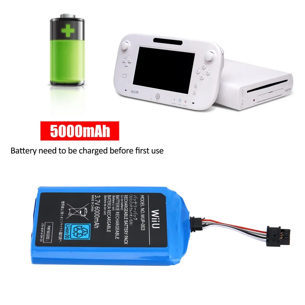 5000mah аккумуляторная батарея для Аккумулятор для джойстика ремонтные аксессуары