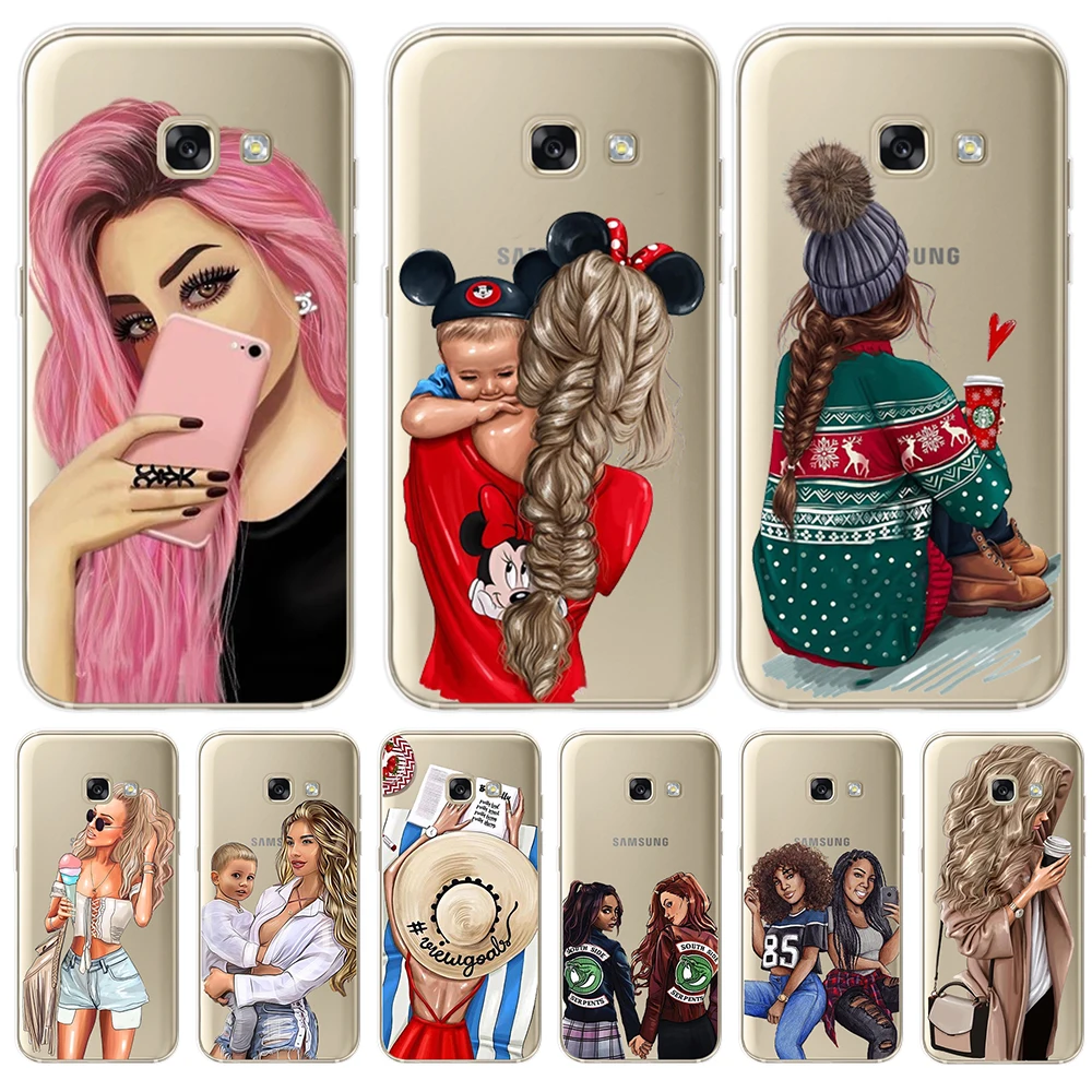 Чехол для Samsung Galaxy A9 A8 A7 A6 A5 A3 A10 A30 A20 A50 A70 A60 A40 A20E 2016 2017 2018 | Мобильные телефоны и