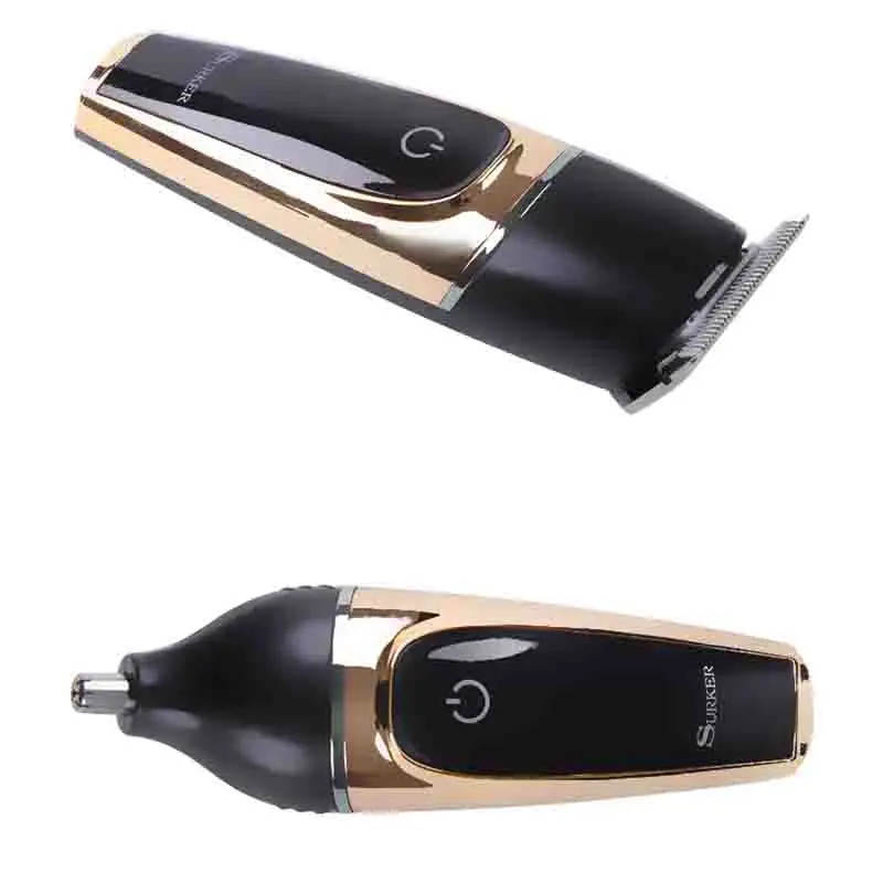 Surker Sk-903 многофункциональная бритва 3 в 1 электрическая поршневая бритва Lcd Цифровая машинка для стрижки волос Usb зарядка угловой Нос волос Tr