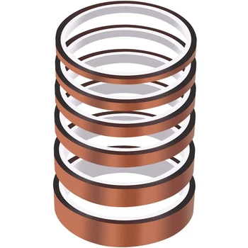 

3 High Temp Tapes Film Adhesive Tape,Worked Well for Masking,Soldering,Powder Coating,Printing PCB Board Powder 6Pcs