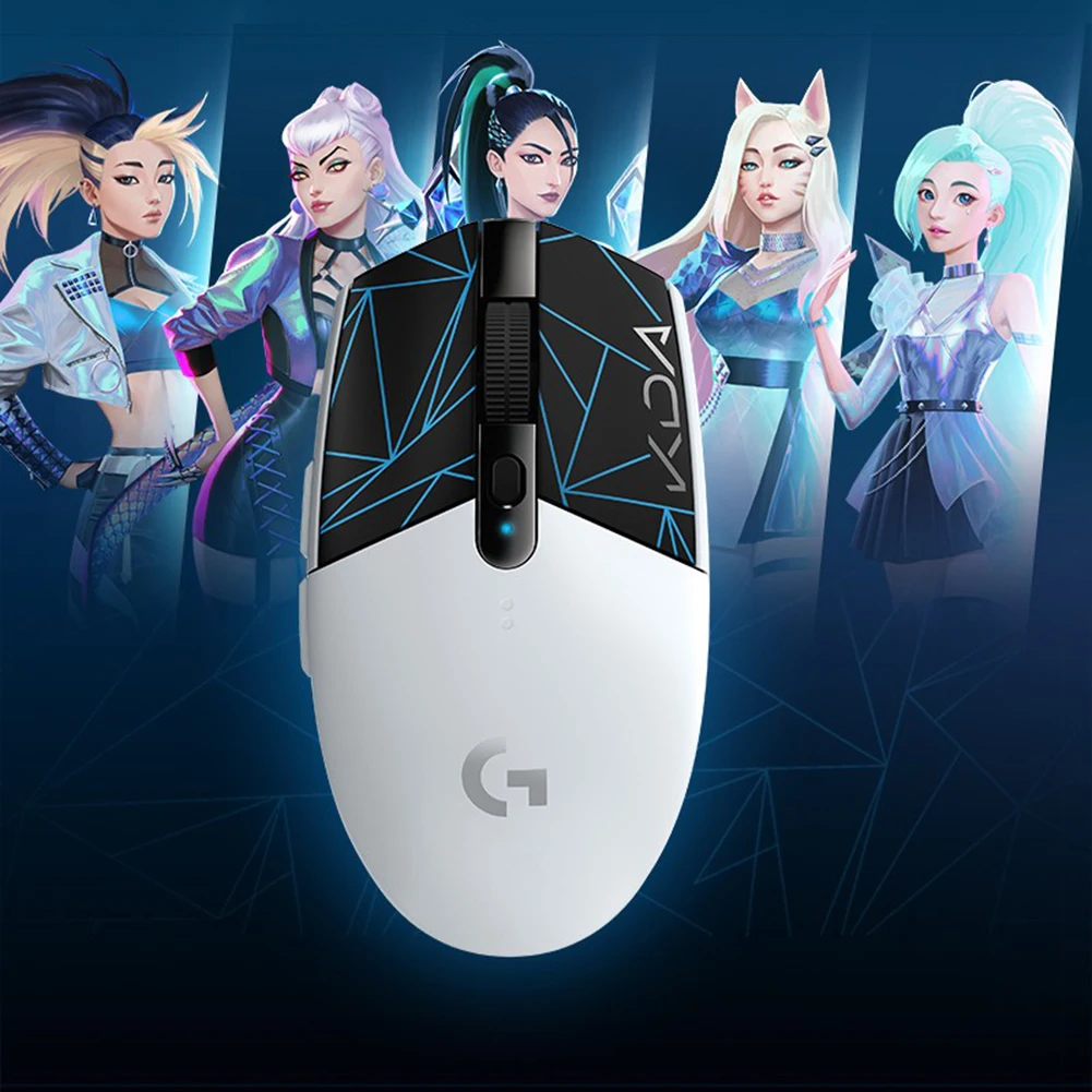 Logitech G304 LIGHTSPEED Gaming Mouse 2.4G Wireless HERO Sensor DIY 12000DPI 6 Button Programmable Gamer Mice KDA Ltd Edition | Компьютеры