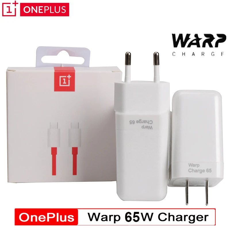 65 watt charger phone 65W EU US Warp Charger For OnePlus 9 Pro 9R 8T 6A USB-C to USB-C Dash/Warp Charging Adapter For One Plus 8 Pro Nord 7T Pro 7 6 5 usb triple socket