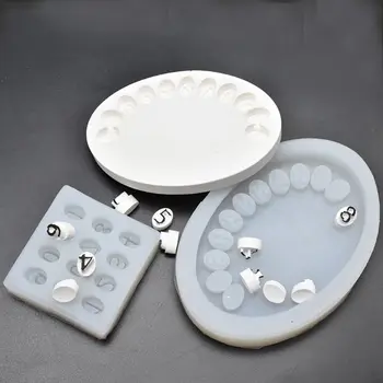 

1Set Handmade Car Temporary Parking Card Resin Mold Number Plate Mold Art Crafts