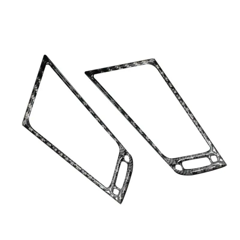 Настоящая декоративная рамка из углеродного волокна для центрального выхода