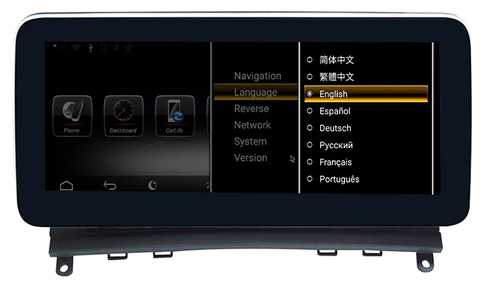 10,25 дюймовый Android 9,0 автомобильный DVD gps плеер для Mercedes Benz W204 c-класс 2008-2010 4 Гб ram+ 64 ГБ rom gps навигация Bluetooth