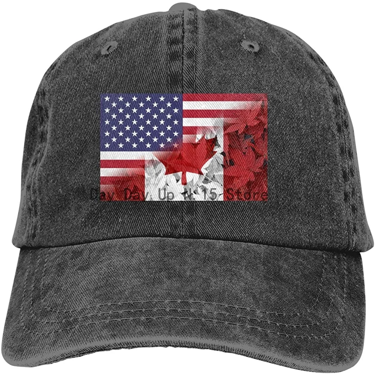Американский канадский флаг унисекс кепки-тракеры бейсболки для папы кепка